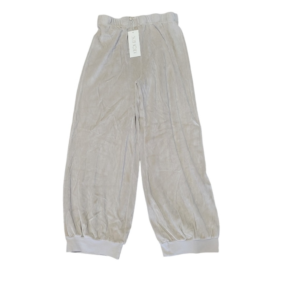 New Suzie Suzi Kondi Tosk High Waist Harem Pants M Natural Velour